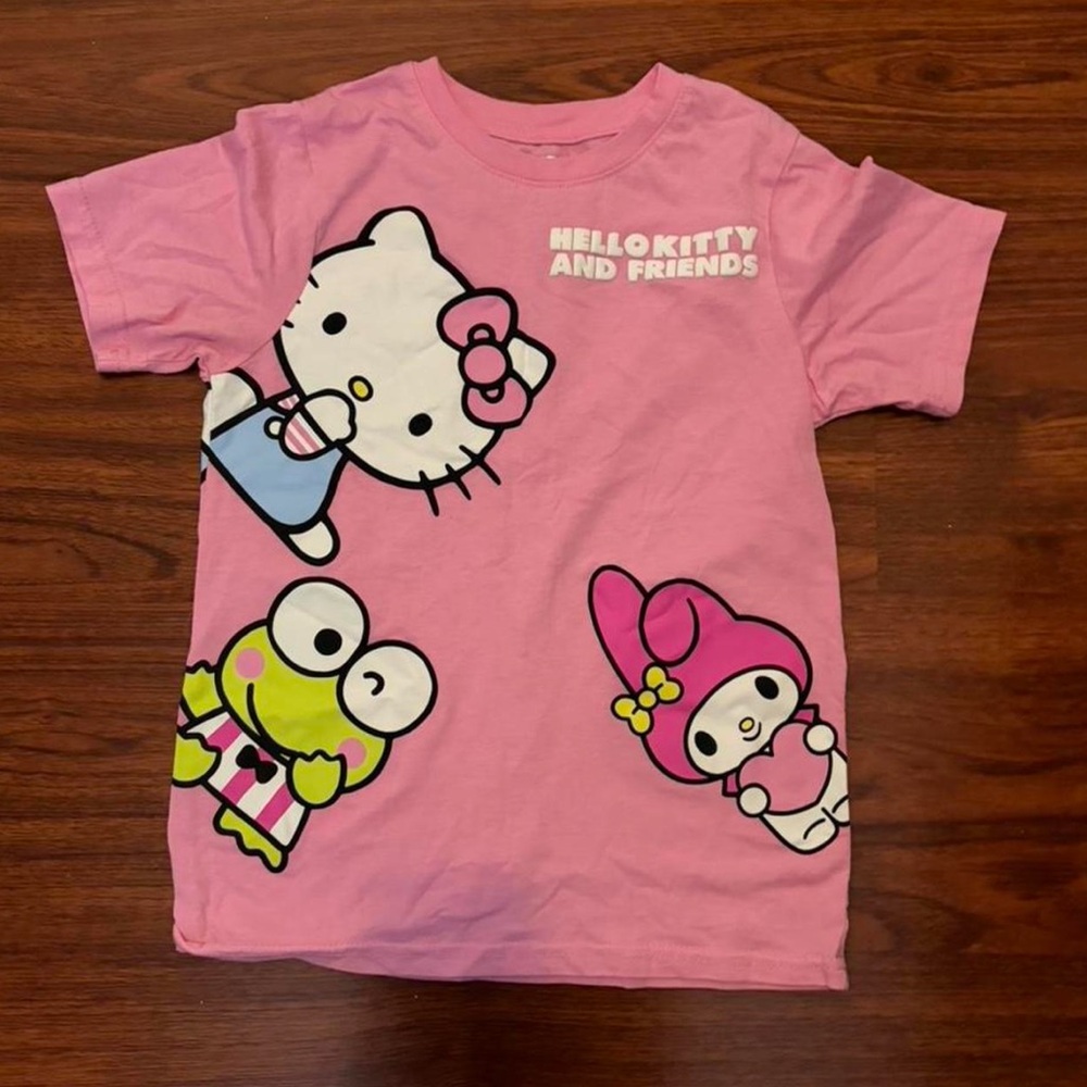 Hello Kitty & Friends Pink Girls' Graphic Tee